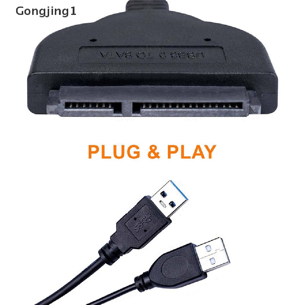 Gongjing1.0 Kabel Adapter Konektor Hardisk Ssd 2.5 &quot;Ke Sata 22pin