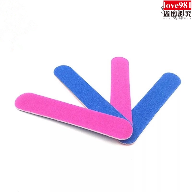 1Pcs Kikir Kuku Mini Dua Sisi untuk Manicure nail kuku Manicure tools