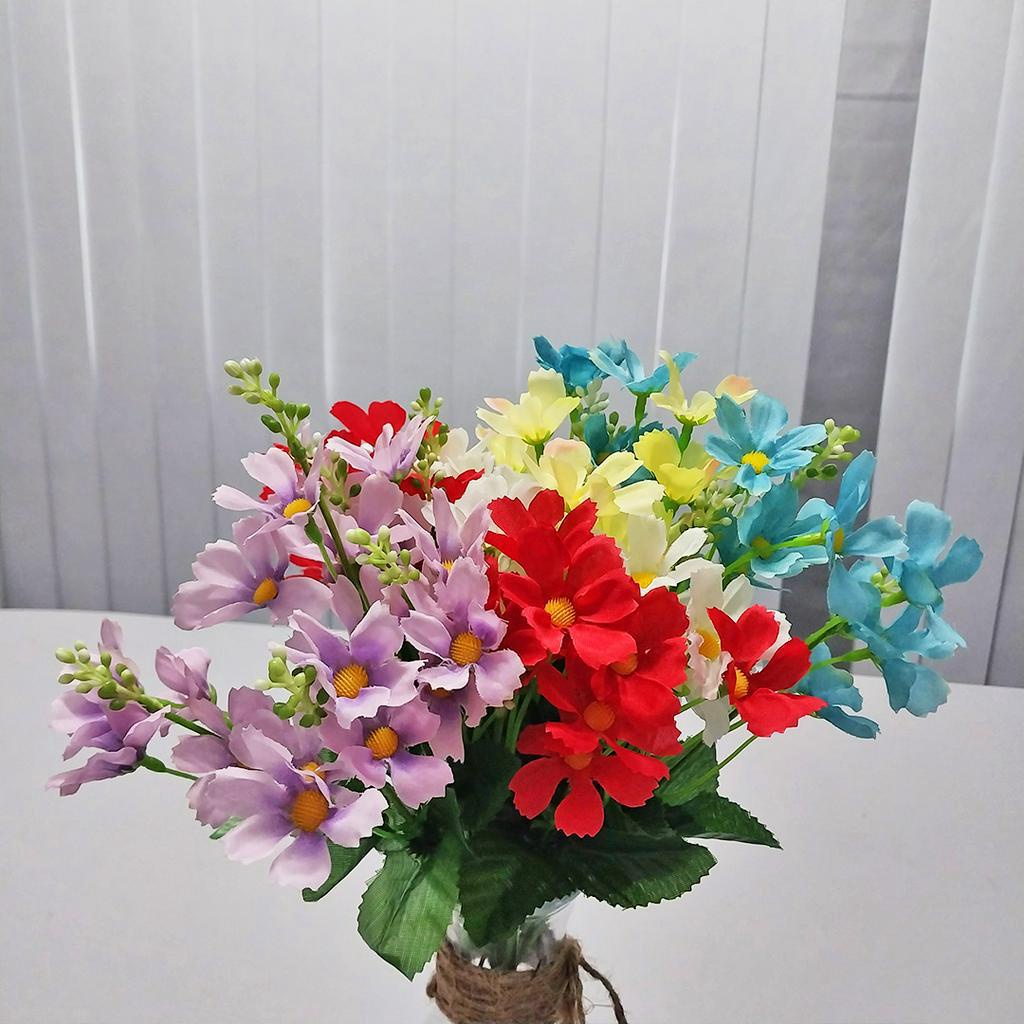 AND / COD / Bunga Hias Tangkai Buket Artificial Flowers Tanaman Bunga Hias Plastik Dekorasi Rumah Murah PBP109