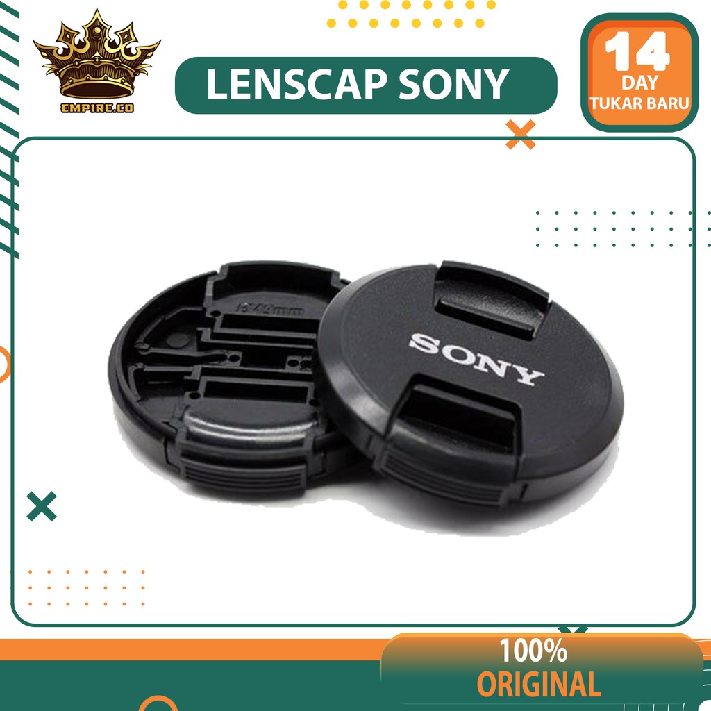 Lens Cap Sony 49mm 52mm 55mm 62mm 67mm 72m 77mm