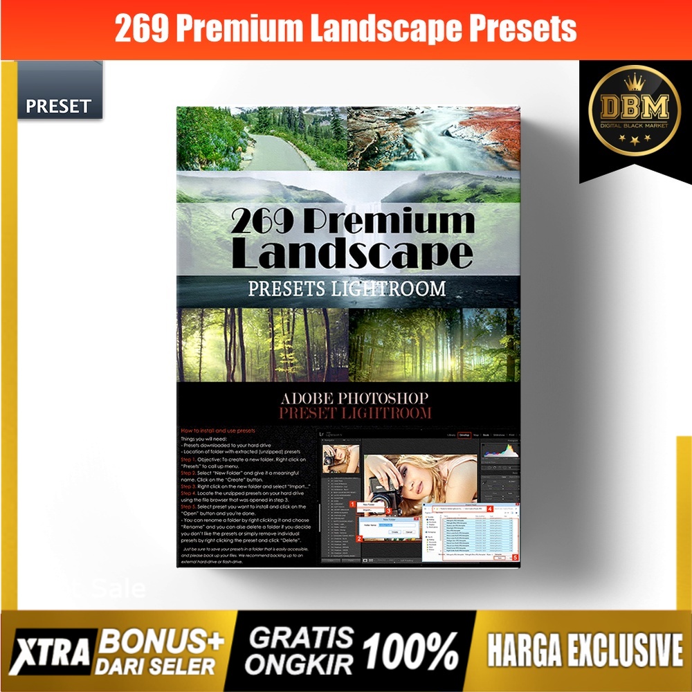 269 Premium Landscape - Lightroom Presets