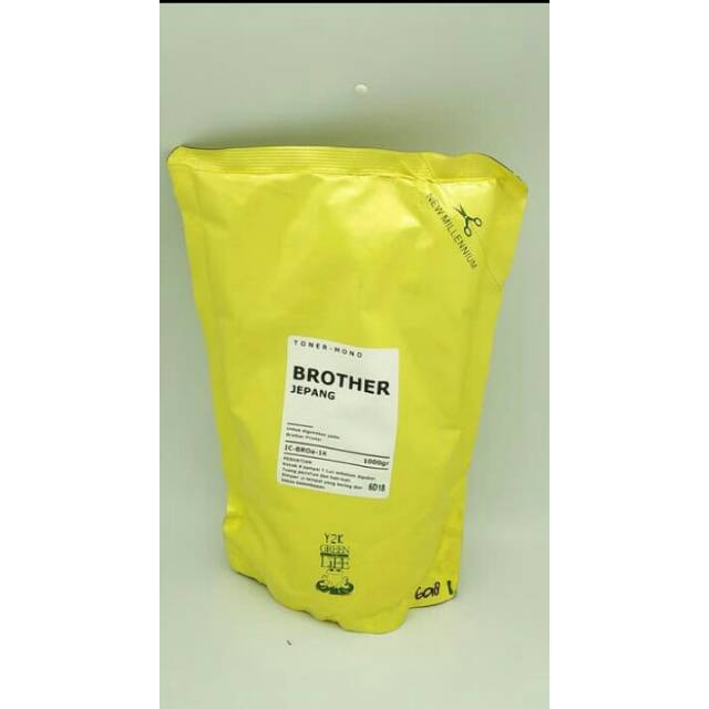 Bubuk Toner Refill Brother - Jepang - Universal Monocrome - 1Kg