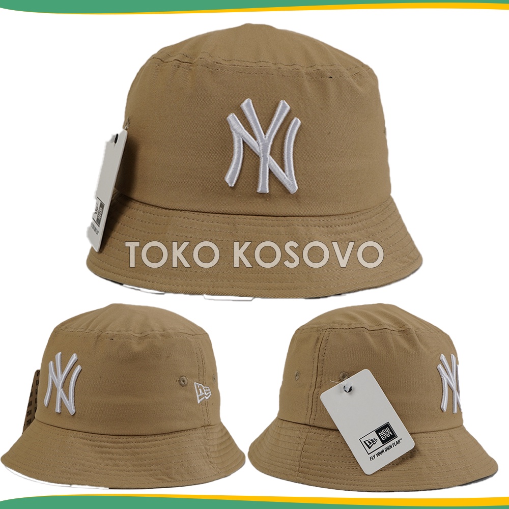 Topi Bucket Hat NY New York Yankees Topi Korea Bisbol MLB NBA Cap Loreng Camo, Biru Hitam Pria Dewasa Ori Distro NYC, YN Murah Premium Import 100% Anak Laki Wanita Unisex Bordir Polos Baseball Besball Bassball Basball Basseball 59Fifty