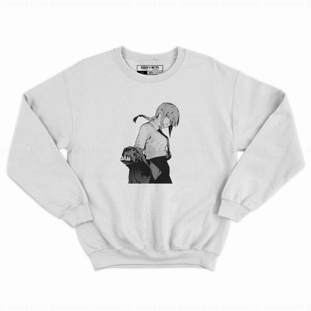 Crewneck Makima Devil Chainsaw Man Anime Manga Premium Unisex