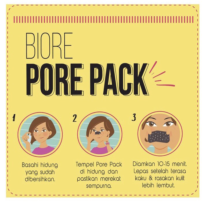 Biore Pore Pack Black Woman biore