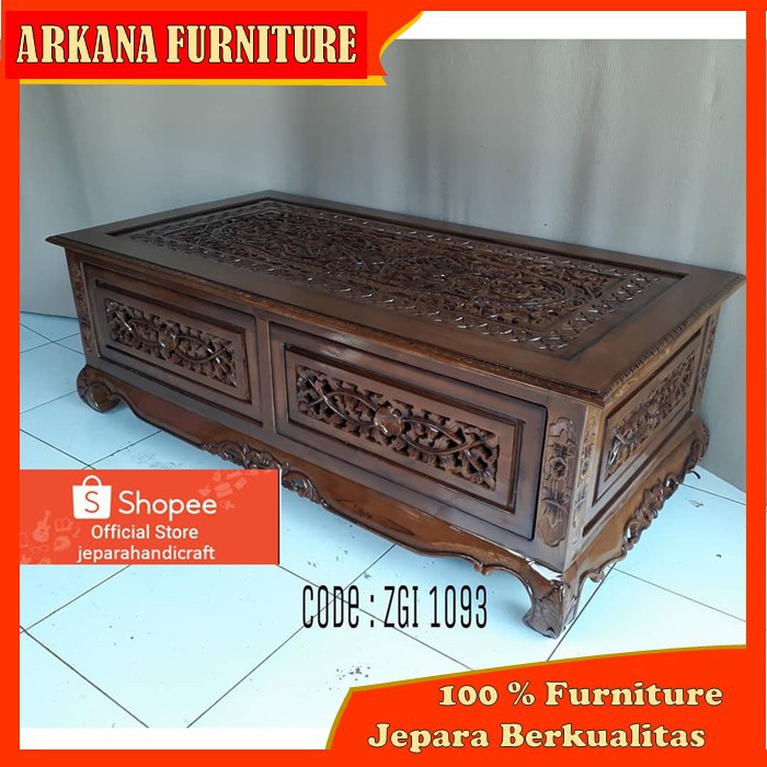 furniture mebel meubel meja kopi coffee table meja tamu  meja lesehan meja ukir jepara