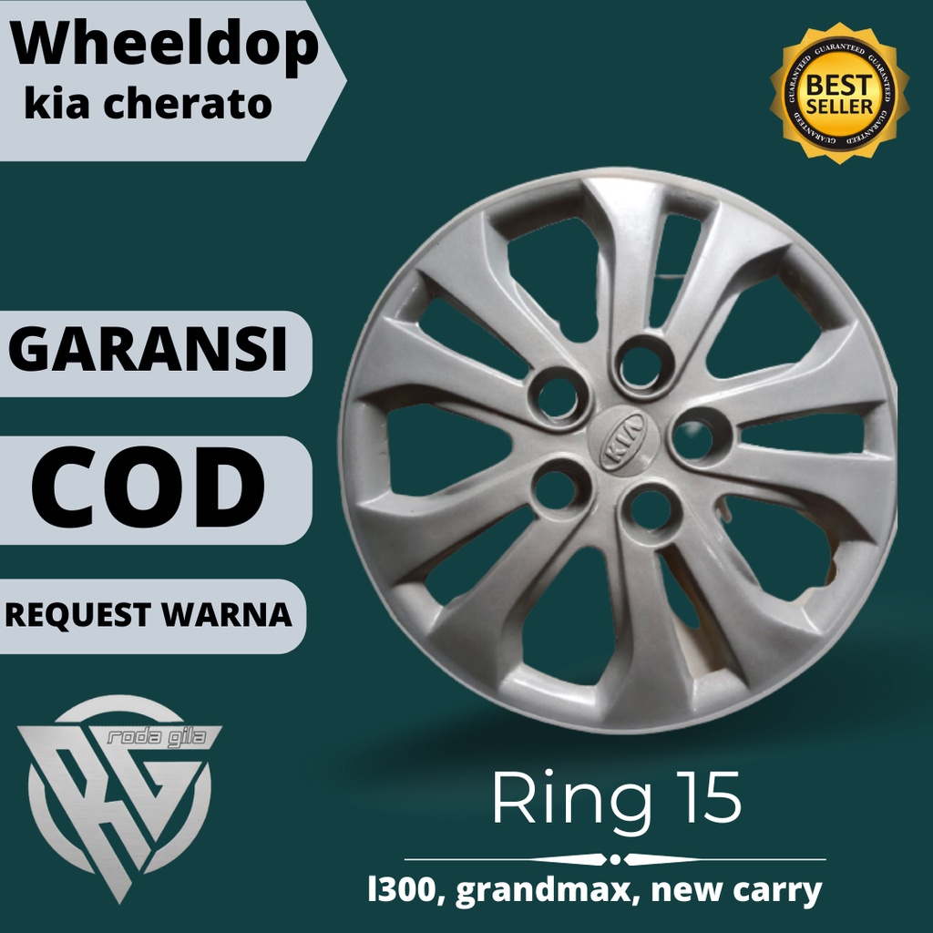 WILDOP RING 15, dop weldop whelldop cover velg pelek roda l300 l 300 grandmax gran max new carry cer
