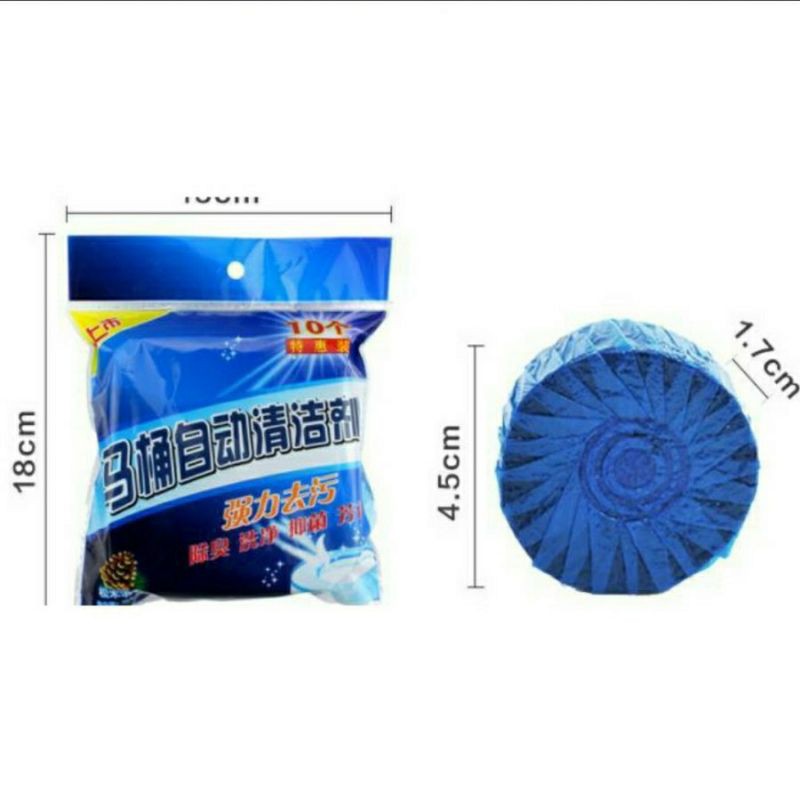 Tablet Pembersih Toilet Penyegar Toilet Biru Kloset Cleaner 50gram