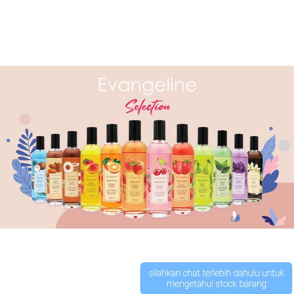 PARFUM EVANGELINE SELECTION SERIES PERFUME / PARPUM MINYAK WANGI 100ML