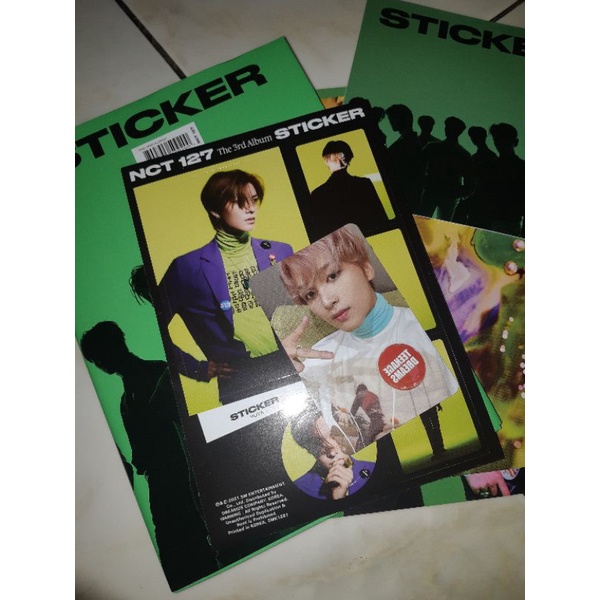 NCT Sticker Album Sticky ver photocard Haechan
