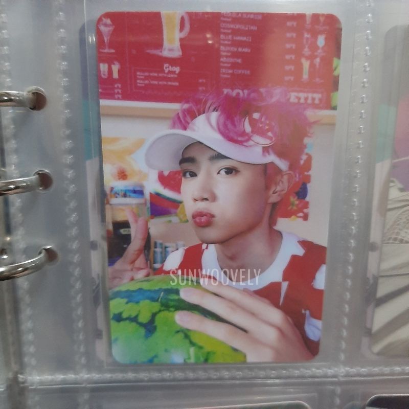 (READ DESC) THE BOYZ SUNWOO WD WITHDRAMA LD LUCKY DRAW THRILLING THRILL RIDE PC PHOTOCARD