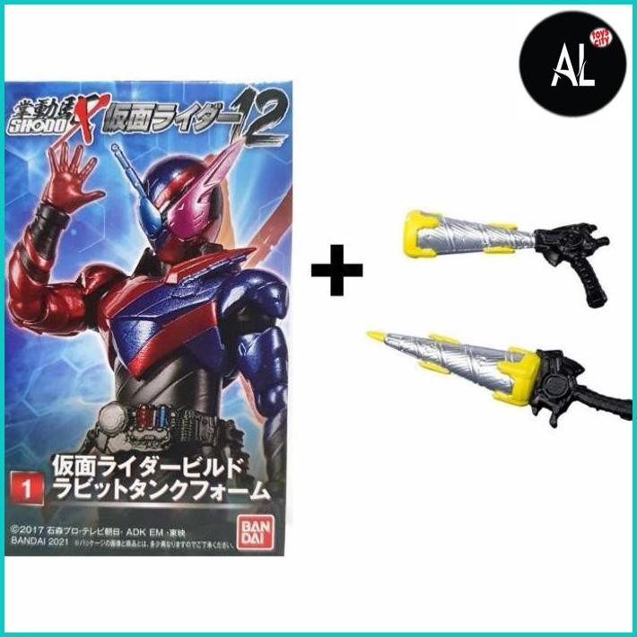 Al Shodo-X Kamen Rider 12 Build Rabbit Tank Form & Extension Parts