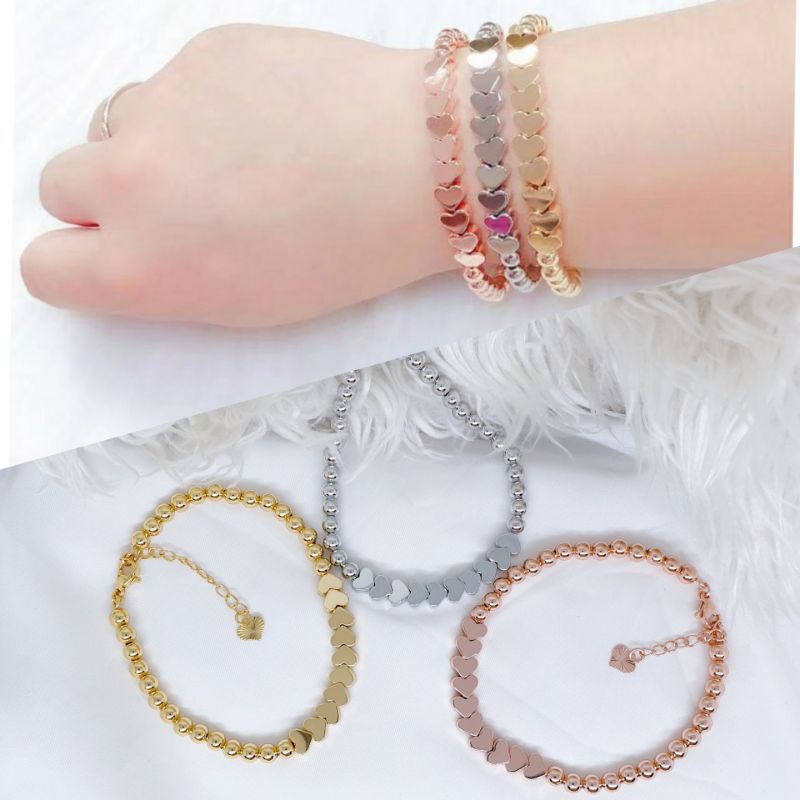 Gelang import Love uniq style