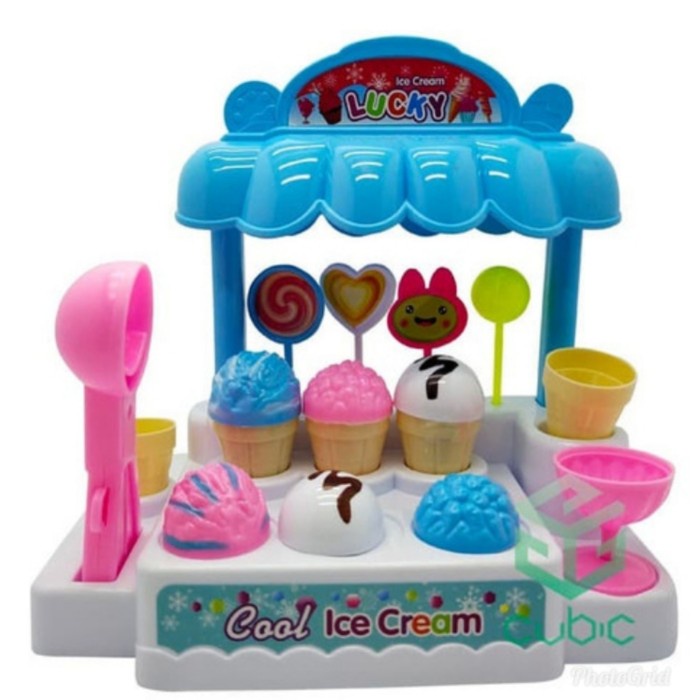 Mainan Rumah ice Cream Candy House Li 1 Mainan Ice Cream Candy Anak Perempuan