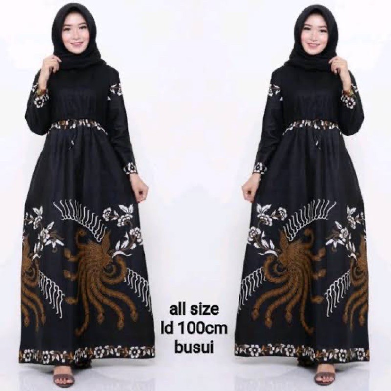 Maura Gamis batik Sogan New Motif Rilis