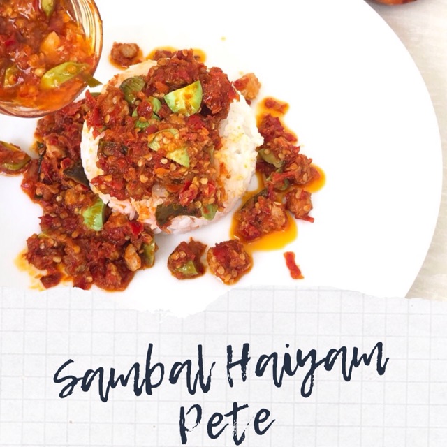 

Sambal Haiyam Pete
