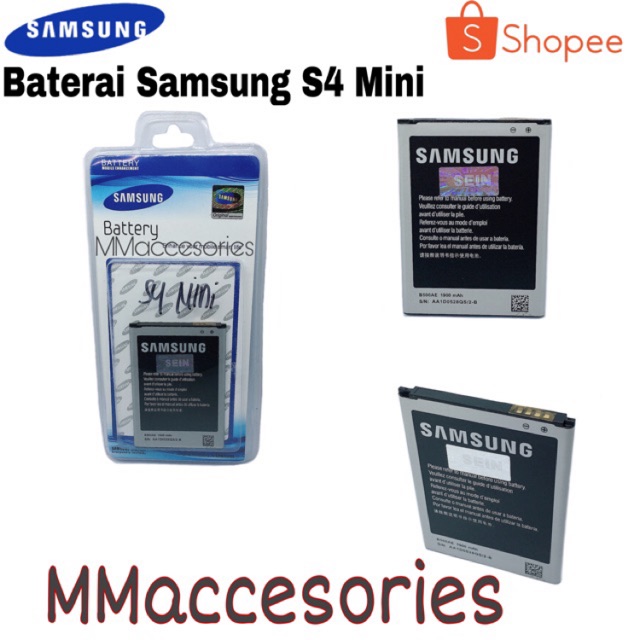 BATTERY SAMSUNG S4 MINI B500AE ORIGINAL 99