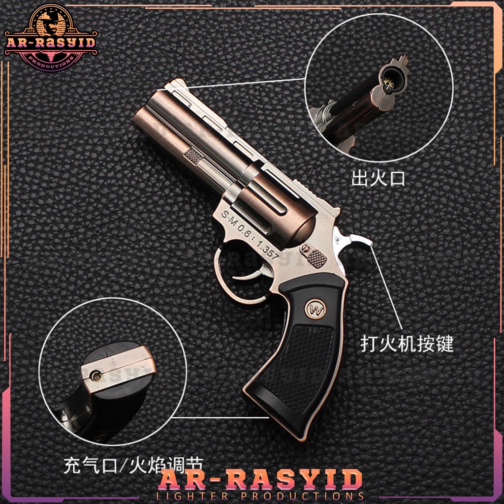 BISA COD Korek Api Las Gas Pistol Model 668