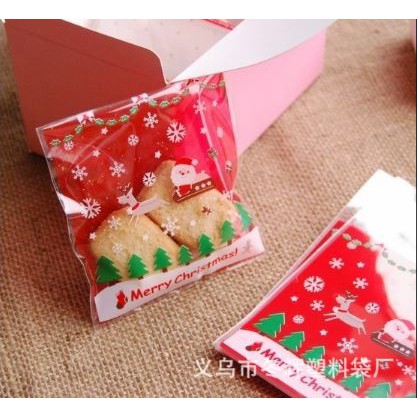 

Plastik Fancy Cookies - Kue - Permen - Accessories Flying Santa 10x10