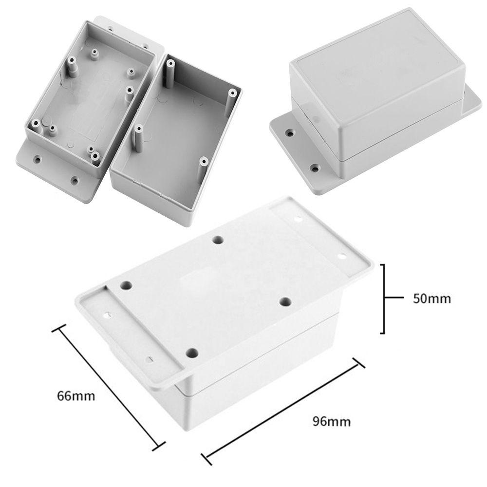 Solighter Kotak Modul Proyek Elektronik 96x66 X 50mm DIY Kualitas Tinggi