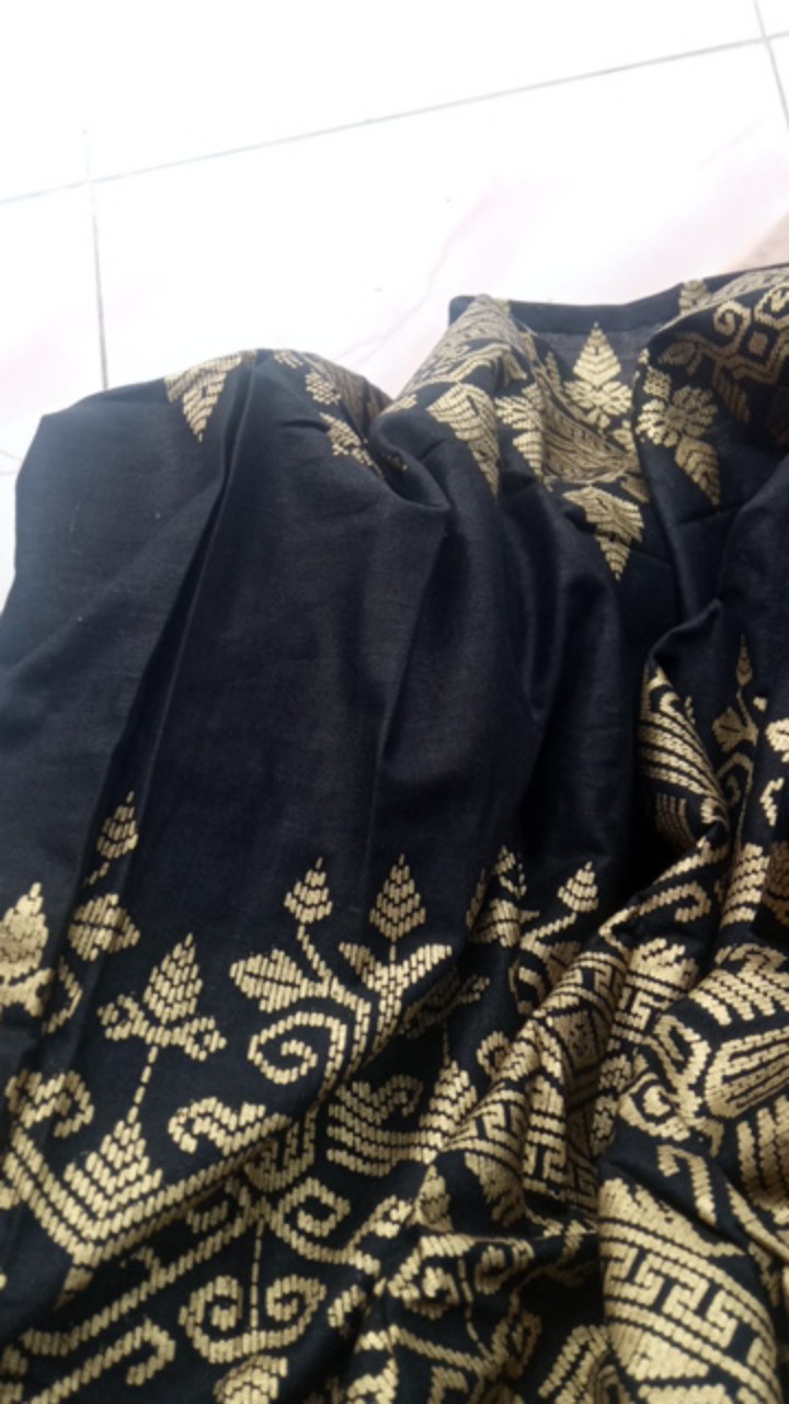 Batik Couple - Sania Ruffle Batik Couple Ori Ndoro Jowi Dnt