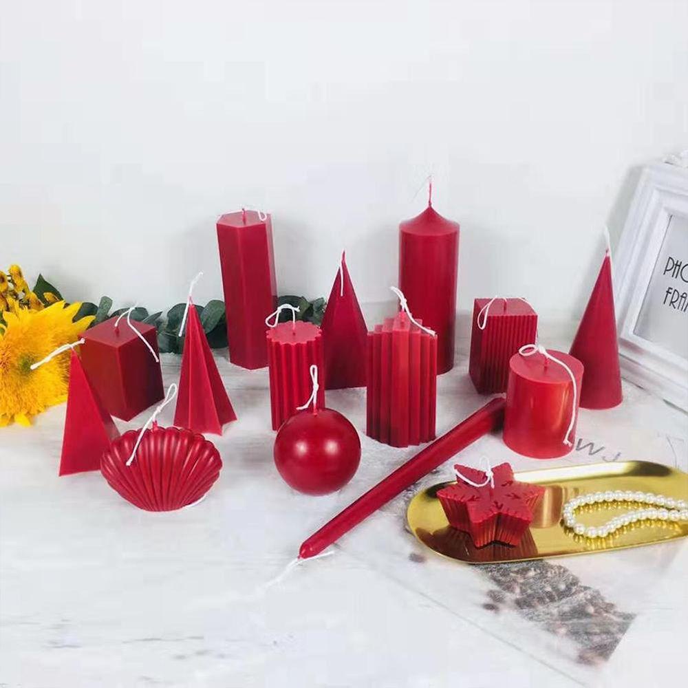 R-flower Candle Mold Party Perlengkapan Pernikahan Dekorasi Natal Handmade Cetakan Sabun Bening