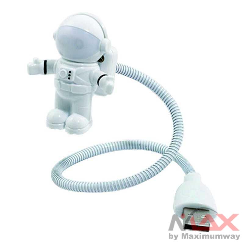 Eshoo Lampu Astronaut Untuk Belajar Anak, Lampu belajar bentuk robot astronot memakai USB,  LED USB Night Light Lamp Flexible Spaceman Astronaut - X01 USB Astronaut Moon Lamp LED Night Light Astros USB Night Lights Sensor Light Creative USB Book Lights