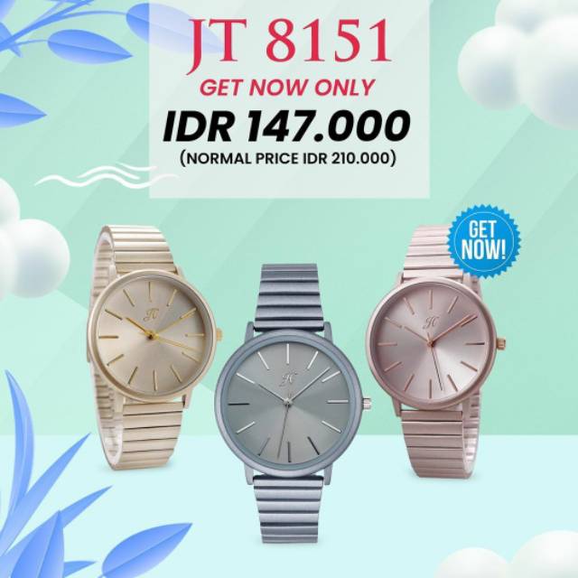 JIMS HONEY JAM TANGAN WANITA JT 8151