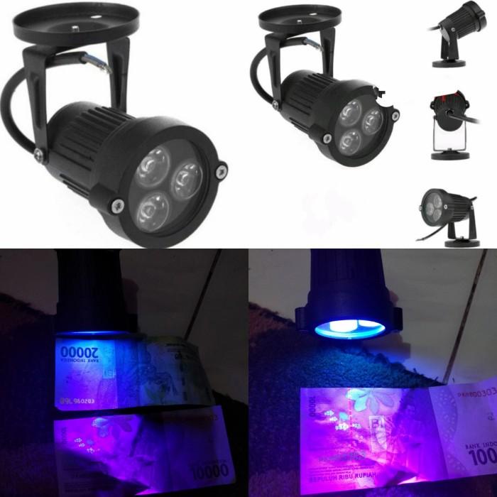 Ghani | Alat Deteksi Uang Palsu / Sensor Uang / Money Detector / Uv 3 Watt