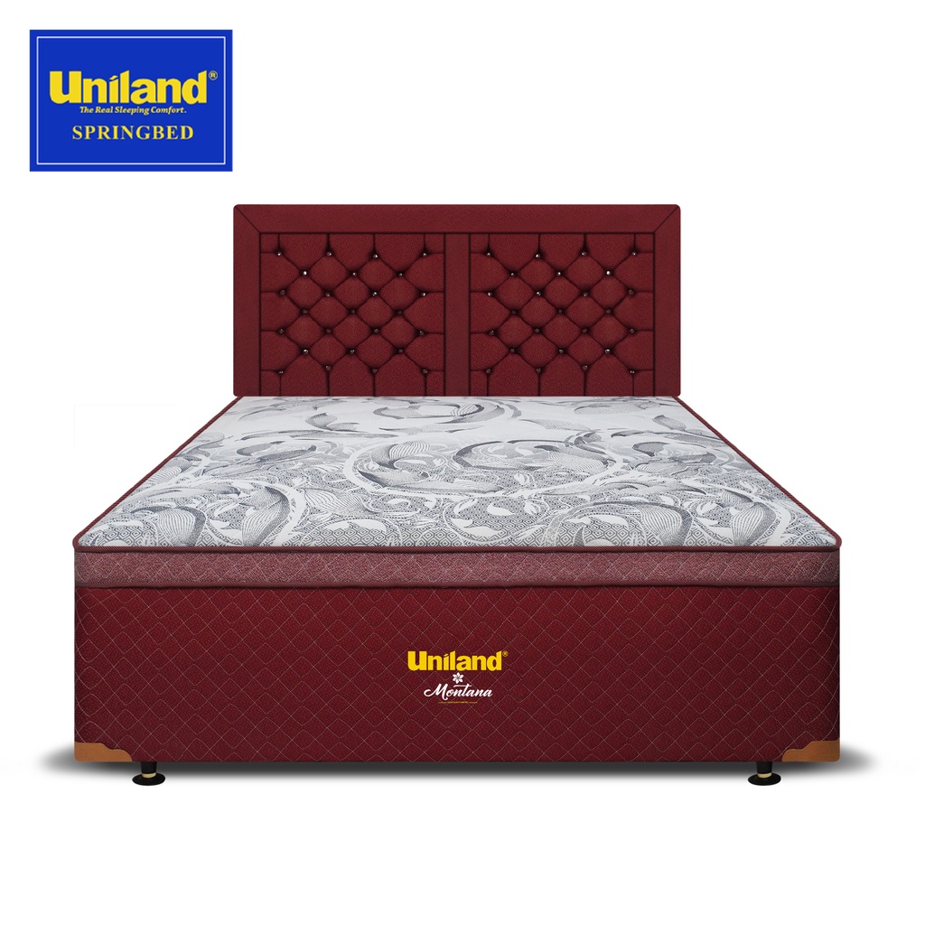 Uniland Springbed Multibed Montana Plushtop - Kasur Spring Bed