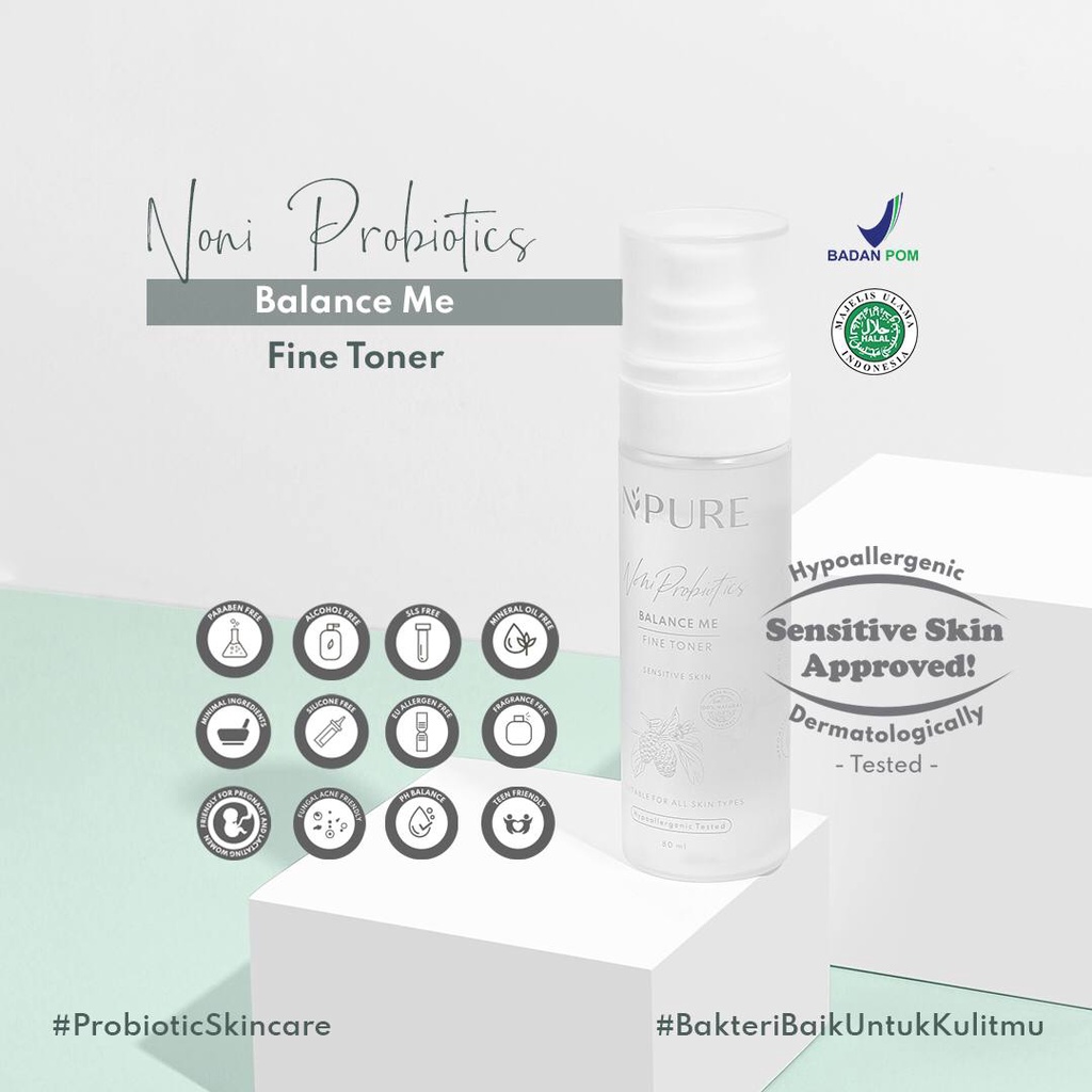 NPURE X ISYANA NONI PROBIOTICS &quot;BALANCE ME&quot; FINE TONER