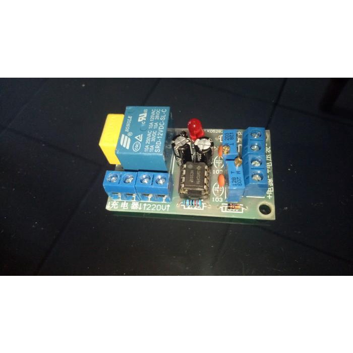 Modul Control Otomatis Charger Battery Accu Aki 12V