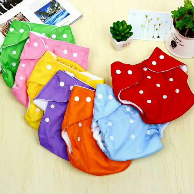 Popok Kain Berkancing Cloth Diaper Clodi Bayi Dapat Dicuci