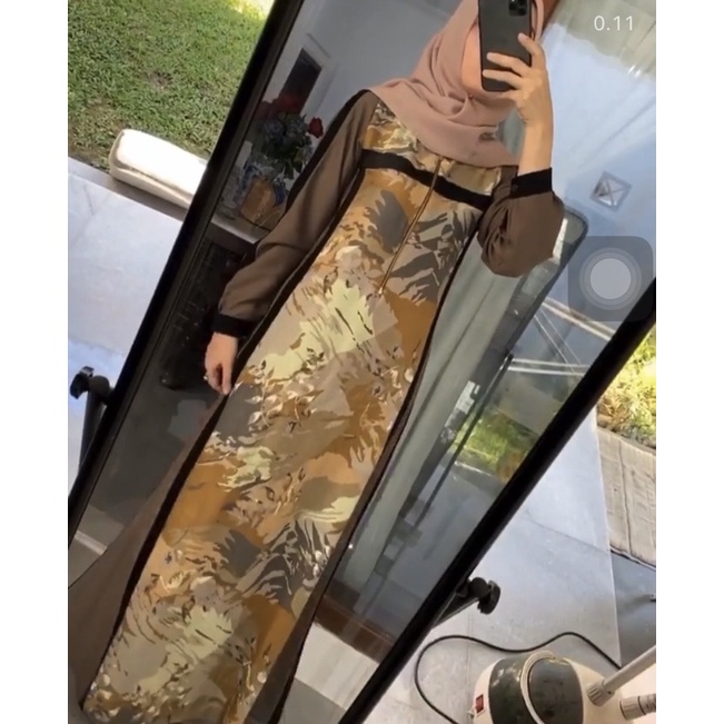 (READY SIAP KIRIM) DANIA PATTERN BY 4SEASON HIJAB ORIGINAL