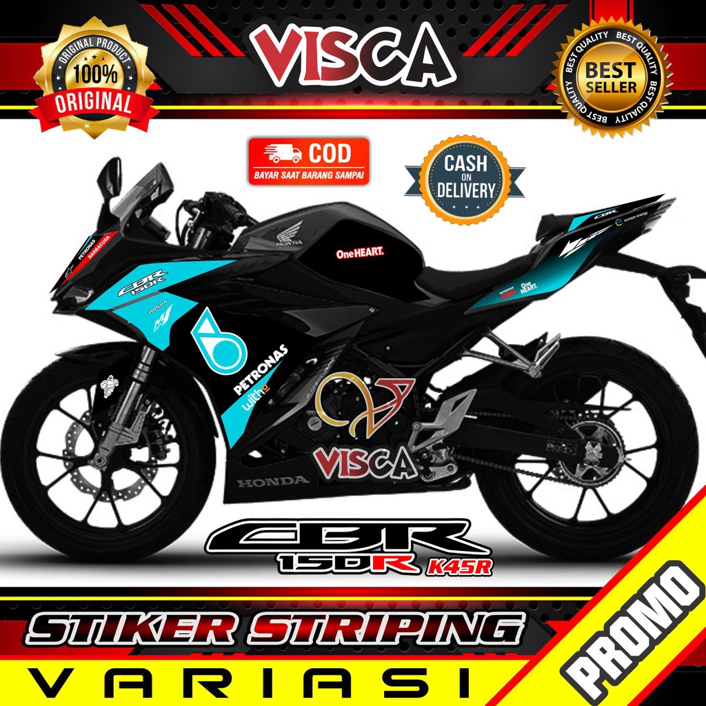 Striping Cbr 150r 2021 - Sticker Striping Variasi Lis Cbr 150r 2021 - Striping Hologram Cbr 150r 202