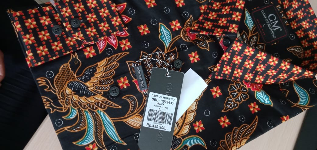 Carlos Moreno Kemeja Batik Pria - Candrakumara