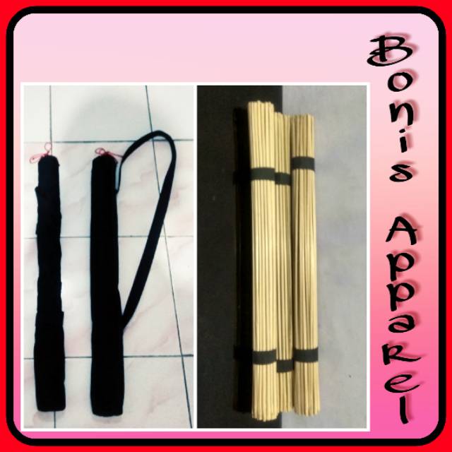 Bambu Raut / Lidi :plus sarung) latihan Merpati Putih