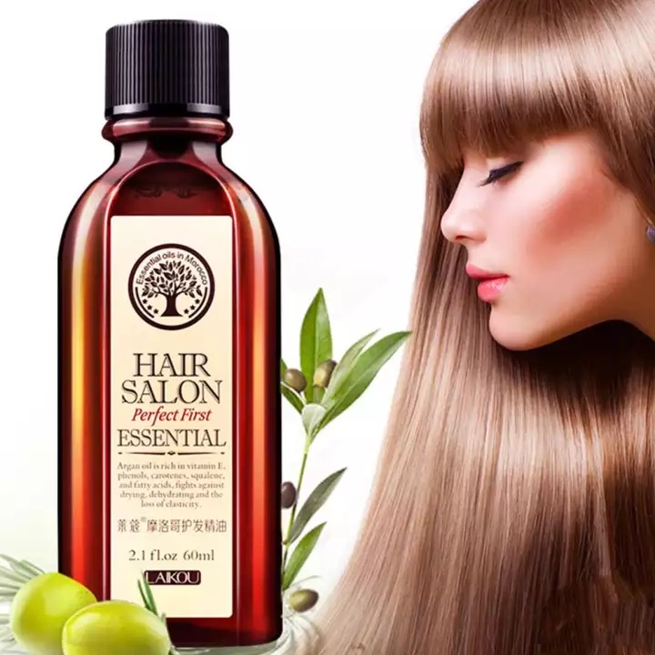 [ ORIGINAL 100% ] Serum Hair Tonic Rambut LAIKOU MOROCCO / Vitamin Rambut Kering Kusam dan Bercabang