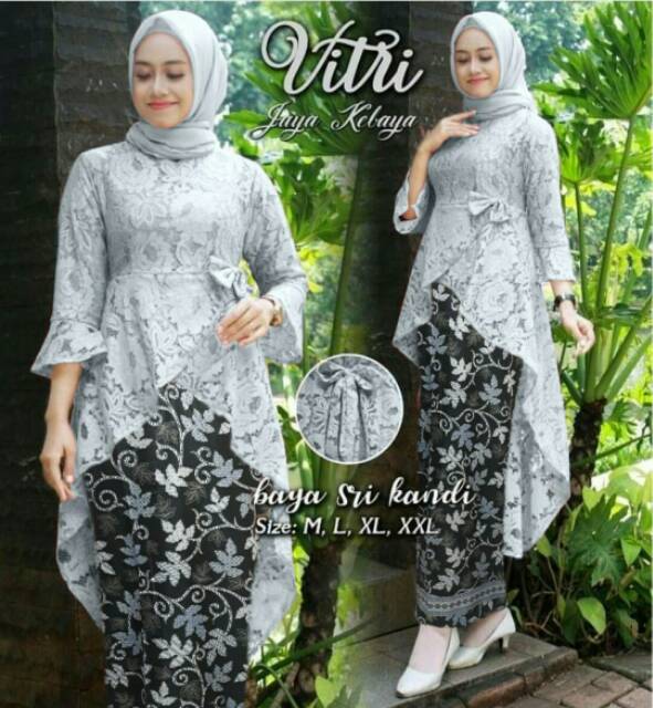 XC - Stelan Vitri Batik / Stelan Fashion Muslim / Stelan Cewek Terbaru