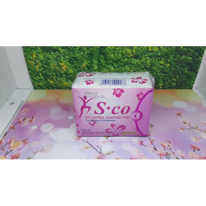 Alternatif Avail FC - NIGHT USE - Pembalut Sco Pink/Merah - Pembalut