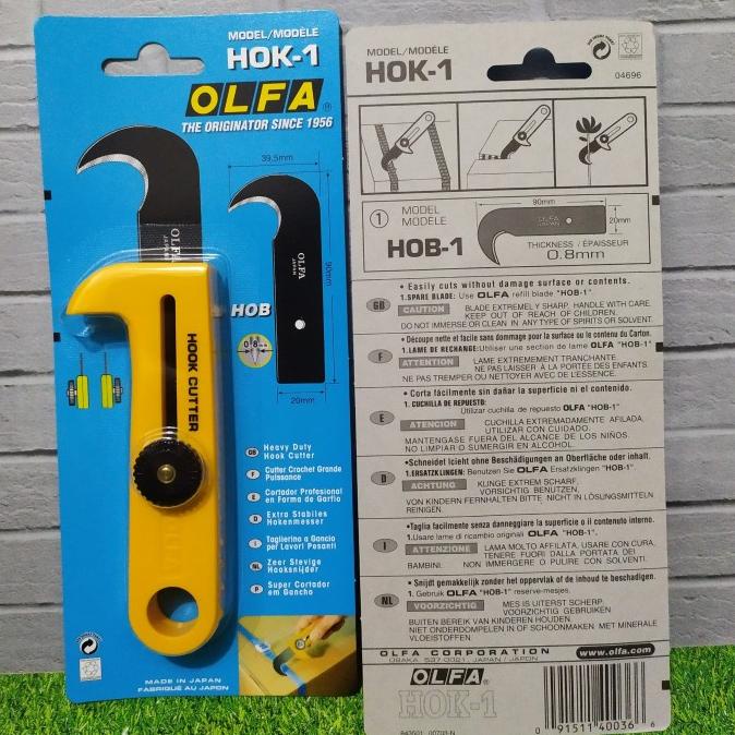 

Pisau Hook Cutter Hok-1 Olfa Terbaru