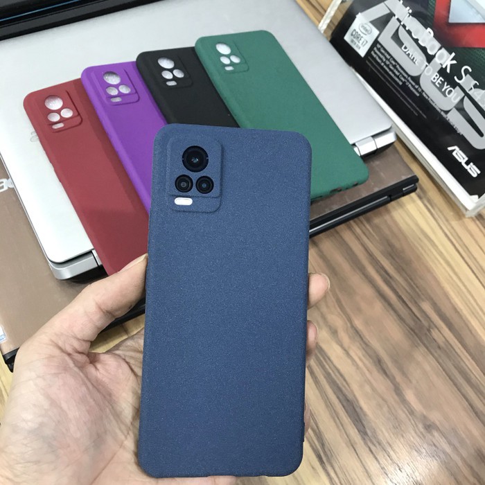 PREMIUM TPU SANDSTONE SOFT JELLY CASE CAMERA PROTECTOR VIVO V20