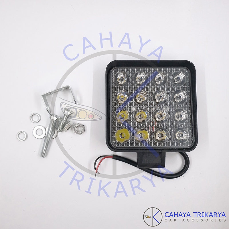 Fog Lamp / Lampu Kabut / Bemper LED Kotak 6.5" Universal DNY