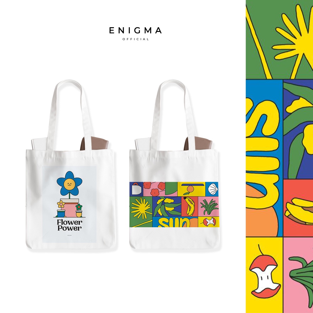 TERBARU TOTEBAG KANVAS AESTHETICS ORIGINAL ENIGMA OFFICIAL TOTEBAG WANITA TAS TOTE BAG