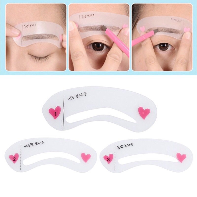 [PROMO] CETAKAN ALIS / BROW CLASS / CETAKAN ALIS KOREA ISI 3 PCS