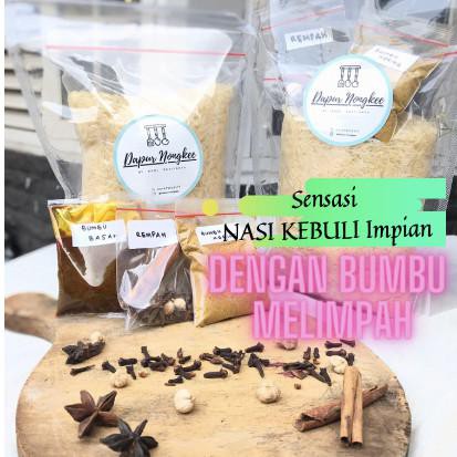 

BERAS BASMATI DAN BUMBU NASI KEBULI / PAKET BASMATI 1 KG PLUS BUMBU