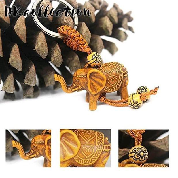 Ready Oke] Gantungan Kunci Thailand Gantungan Kunci Gajah Thailand Keychain