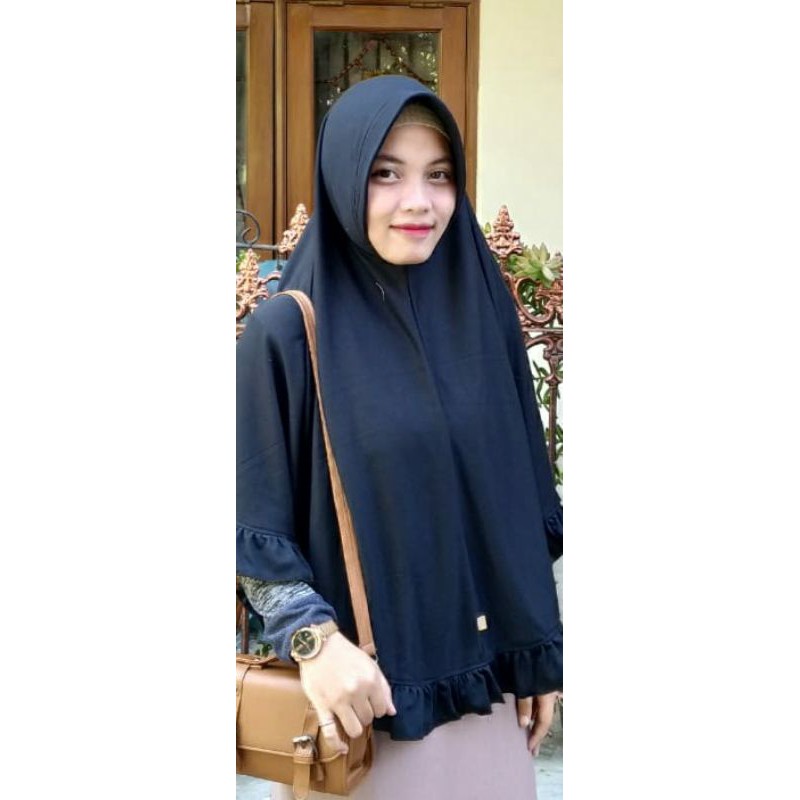 Hijab Pet anthem jilbab najwa kerut jumbo