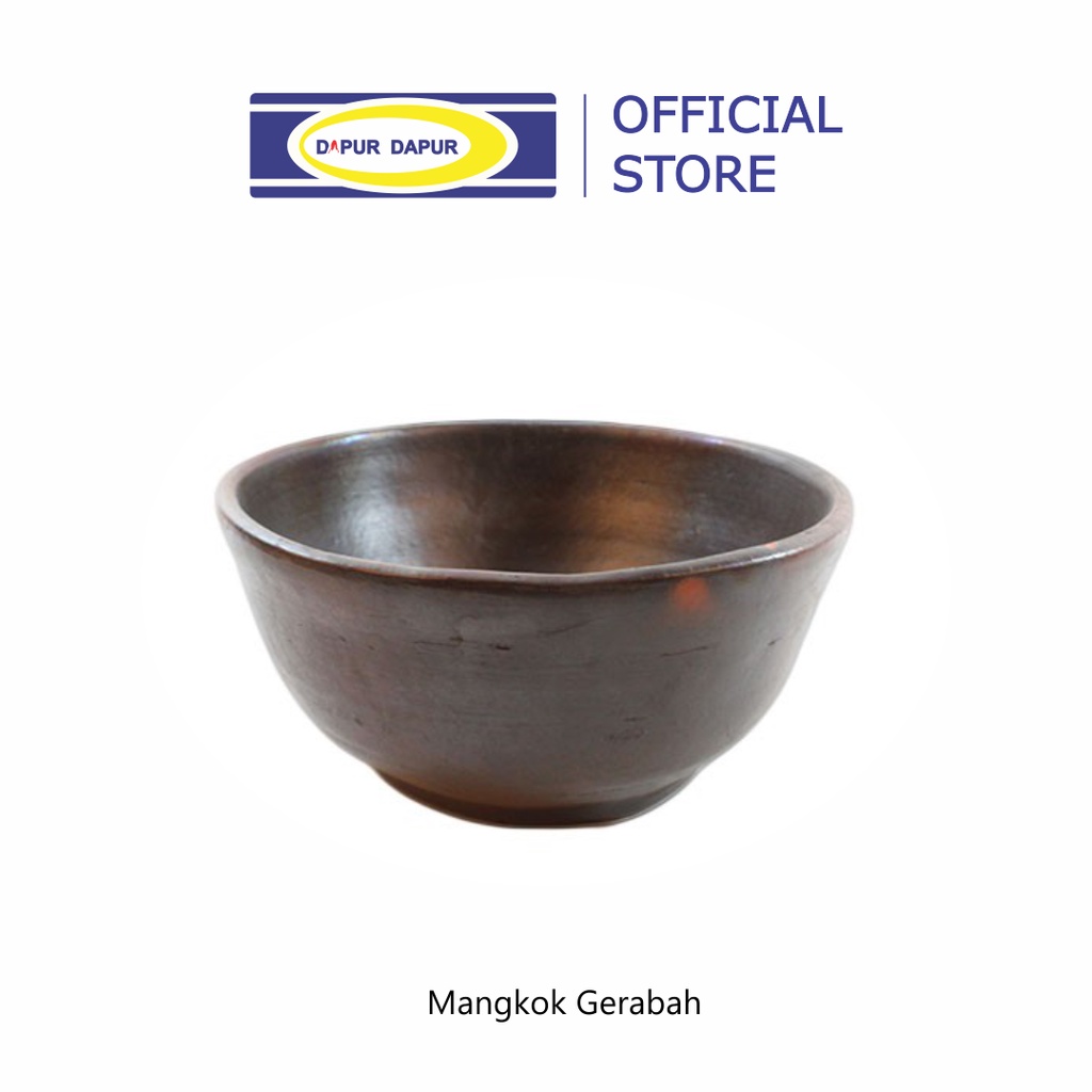 GERABAH Mangkok Tanah Liat Food Grade