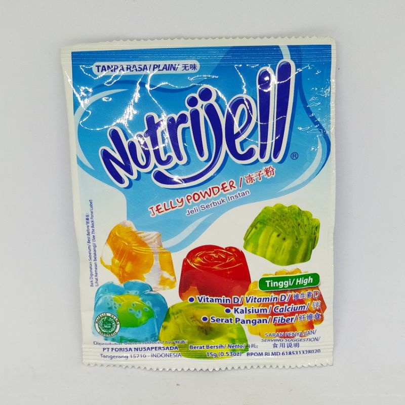 

Nutrijell Plain / Nutrijel Plain 15gr